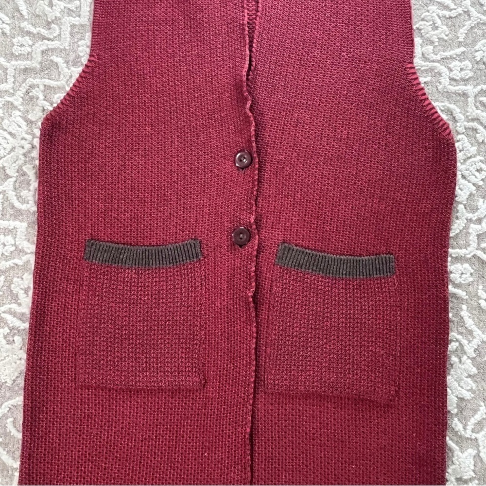 NWT Project Eve Knit Duster Cadigan Vest - Picture 3 of 16